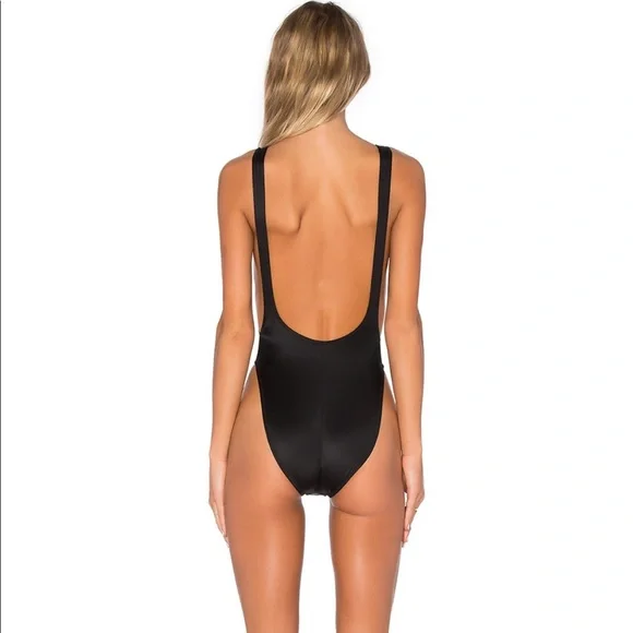 Norma Kamali Marissa One Piece SIZE SMALL - Picture 3 of 4